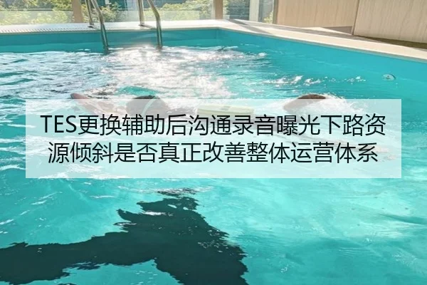 TES更换辅助后沟通录音曝光下路资源倾斜是否真正改善整体运营体系